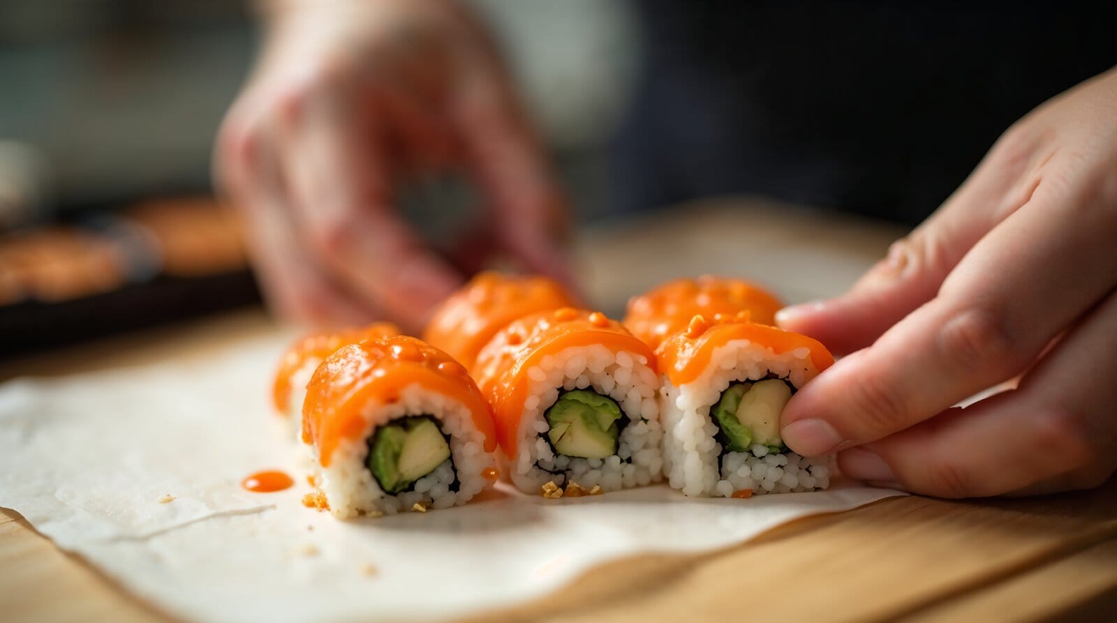 Jak zrobić sushi bez maty bambusowej? Alternatywne metody.