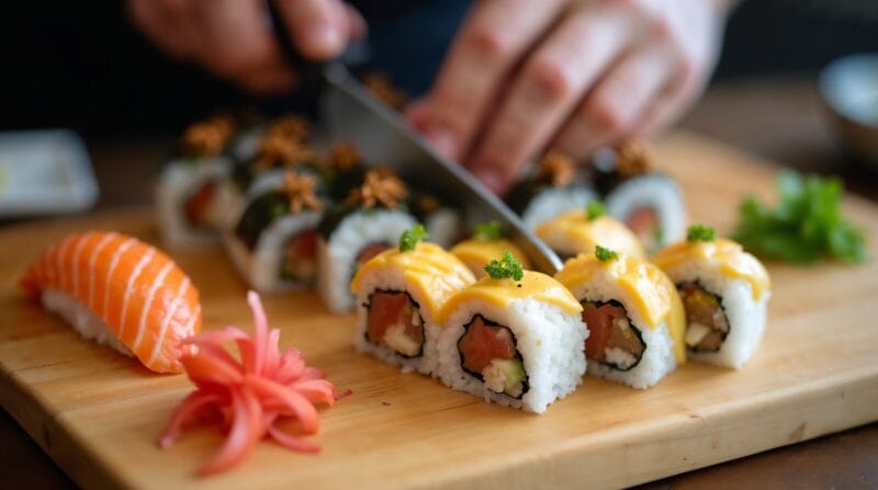 Jak osiągnąć perfekcyjny kształt rolki sushi?