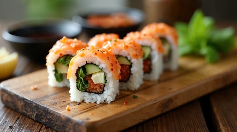 Sushi z resztek w lodówce - kreatywne wykorzystanie składników