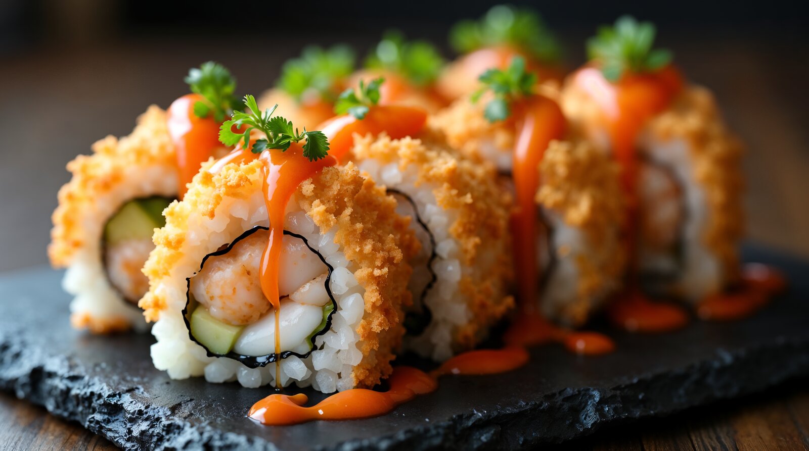 empura Roll – sushi z krewetkami w tempurze.
