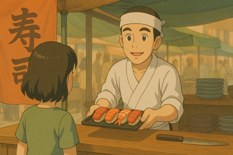 Sushi jako street food - dlaczego w Japonii rzadko jada się sushi na ulicy?