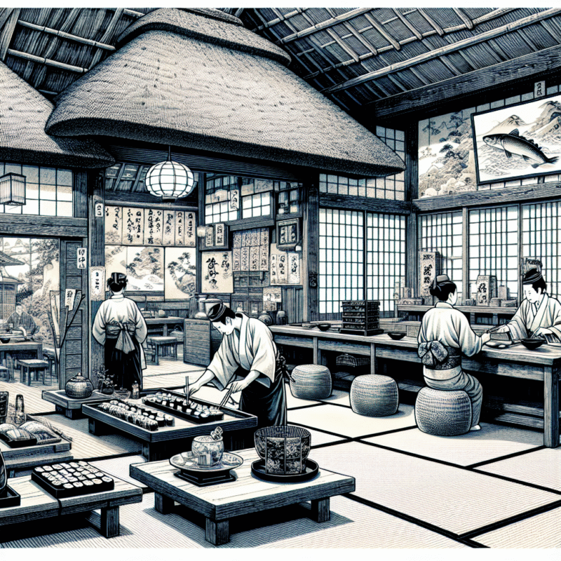 Jak wygląda tradycyjna restauracja sushi w Japonii?