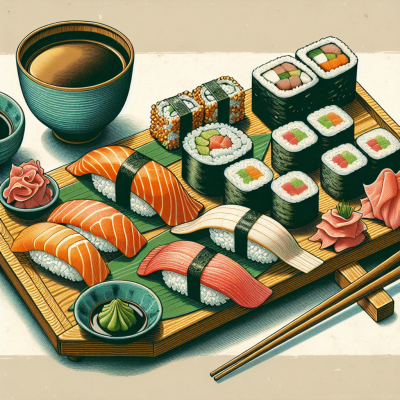 Jakie są rodzaje sushi?
