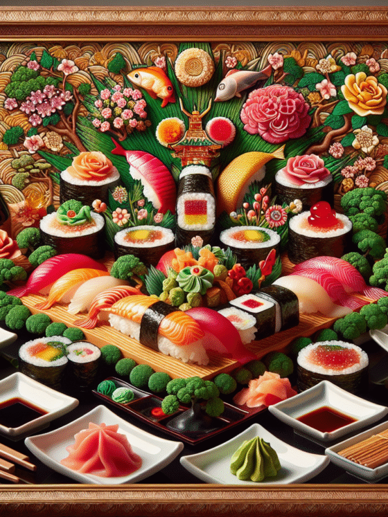 Sos sojowy, wasabi i imbir – ich rola w tradycyjnym serwowaniu sushi.