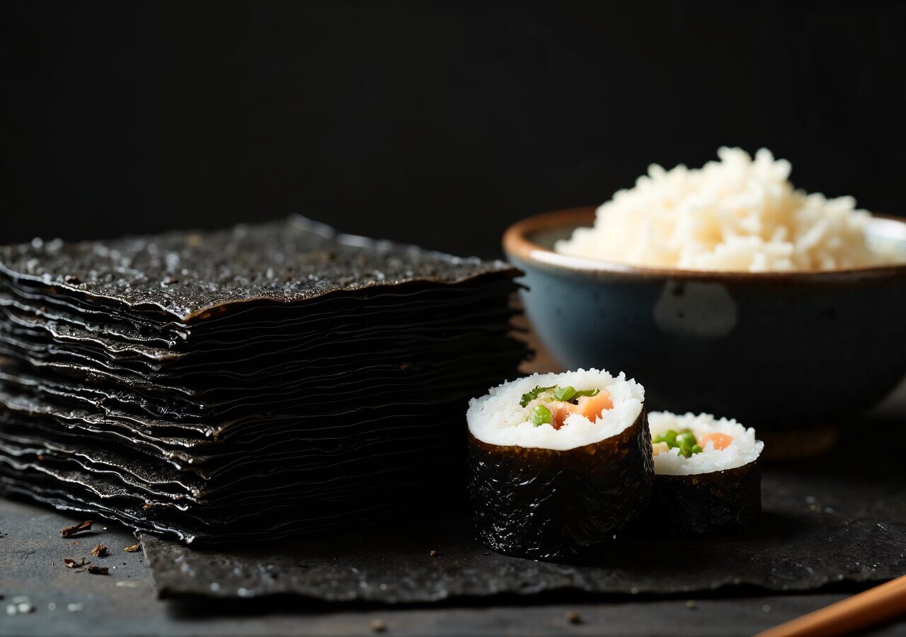 Nori do sushi — wszystko o glonach do sushi (poradnik)