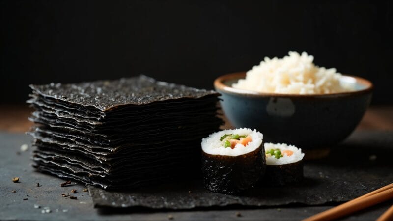Arkusze nori do sushi