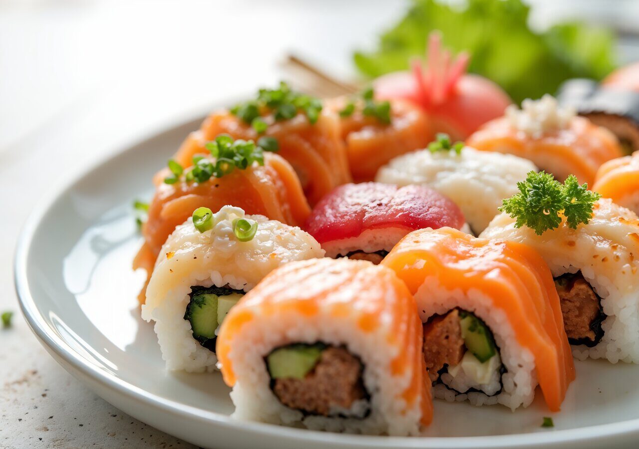 Ile kalorii ma sushi? Tabela kalorii wg typu rolki
